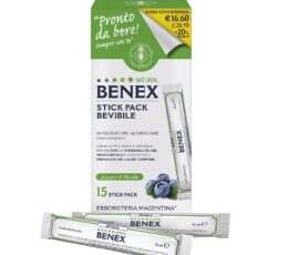 Stick Pack Bevibile Natural Benex Erboristeria Magentina